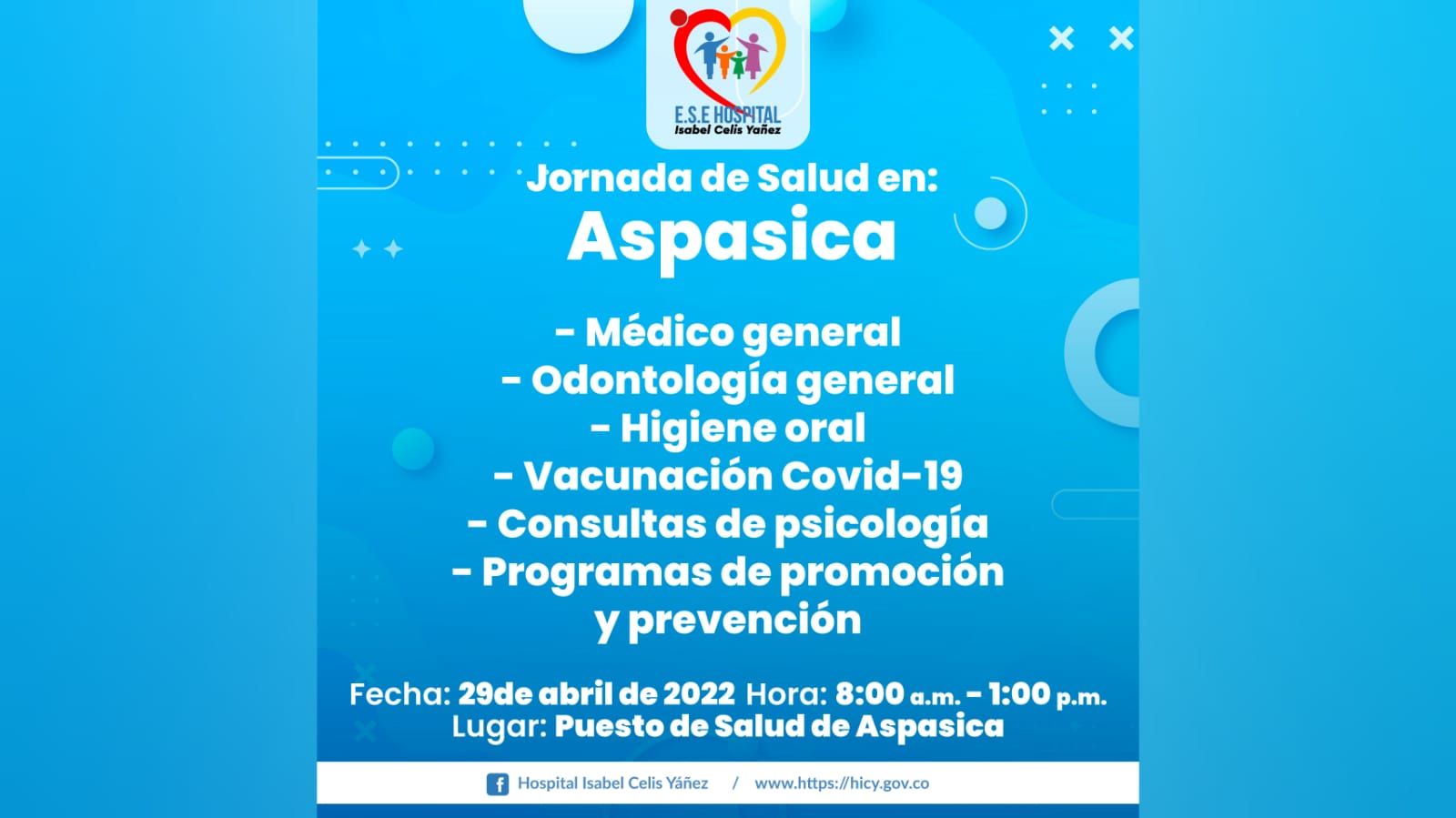 JORNADA DE SALUD EN ASPASICA