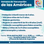 VACUNACION DE LAS AMERICAS