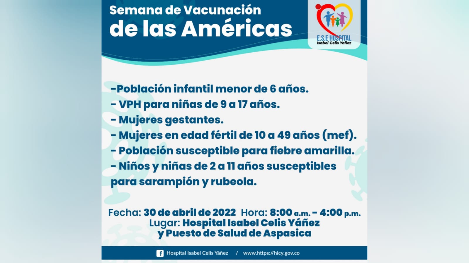 VACUNACION DE LAS AMERICAS