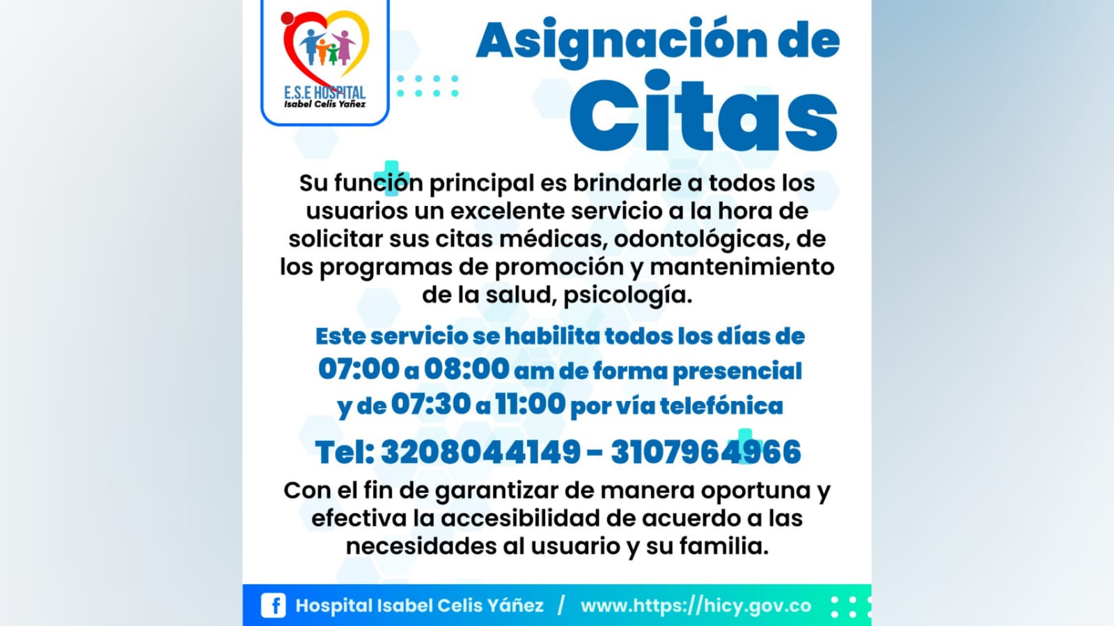 ASIGNACIÓN DE CITAS