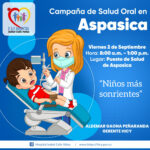 CAMPAÑA DE SALUD ORAL EN ASPASICA - PORTADA