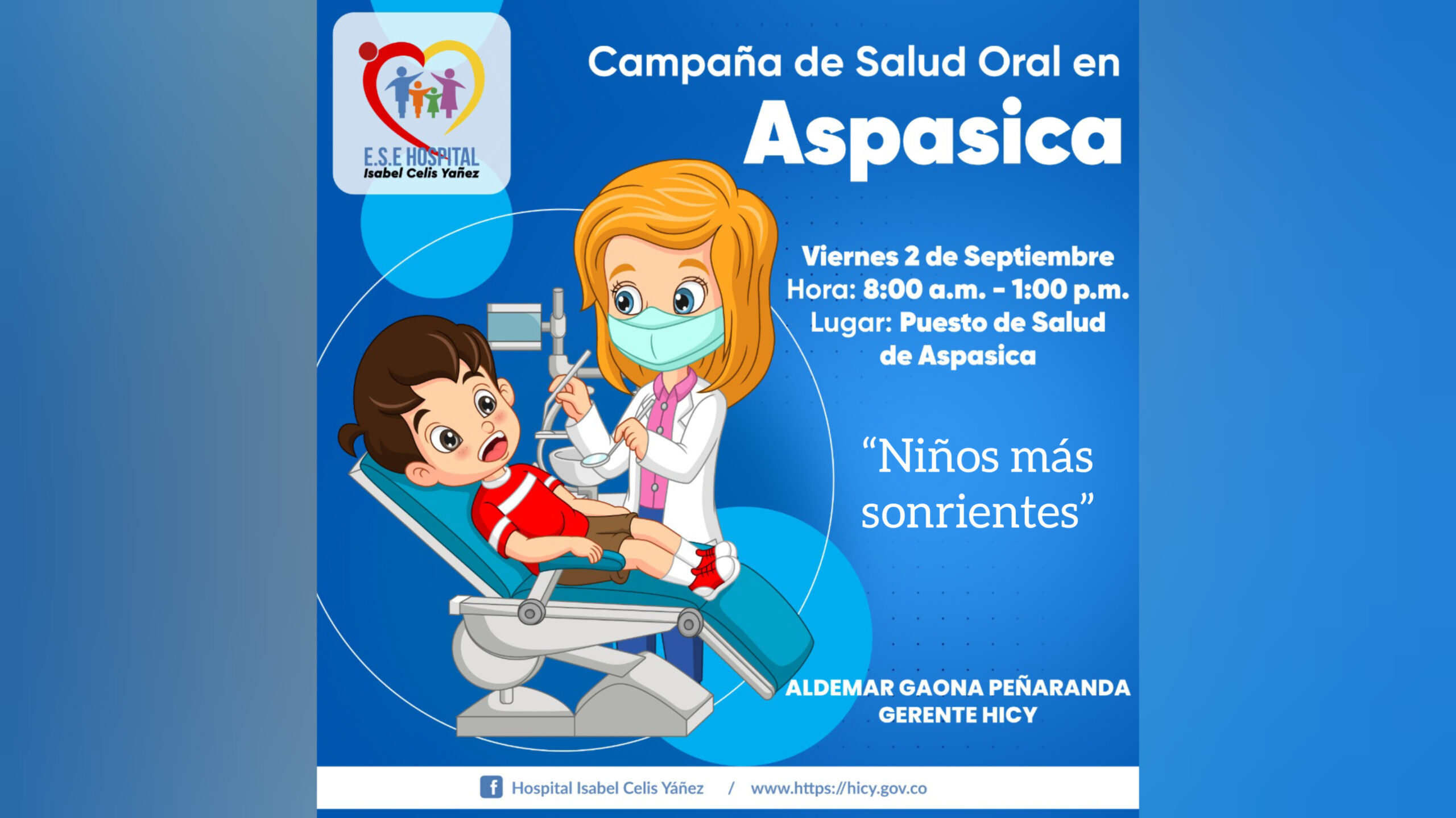 CAMPAÑA DE SALUD ORAL EN ASPASICA - PORTADA