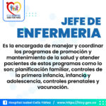 JEFE DE ENFERMERÍA - PORTADA