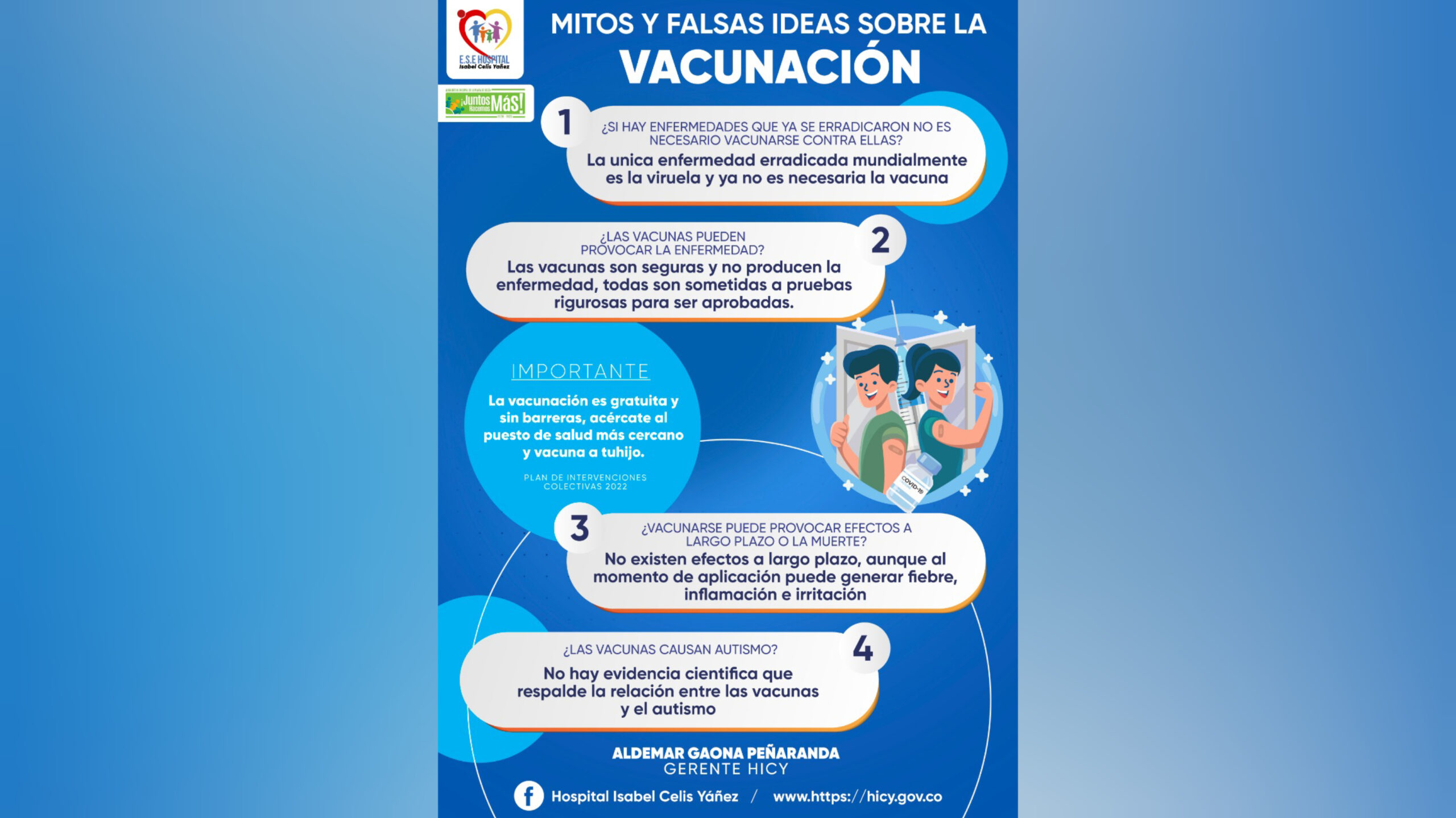 MITOS Y FALSAS VERDADES DE LA VACUNACIÓN - PORTADA