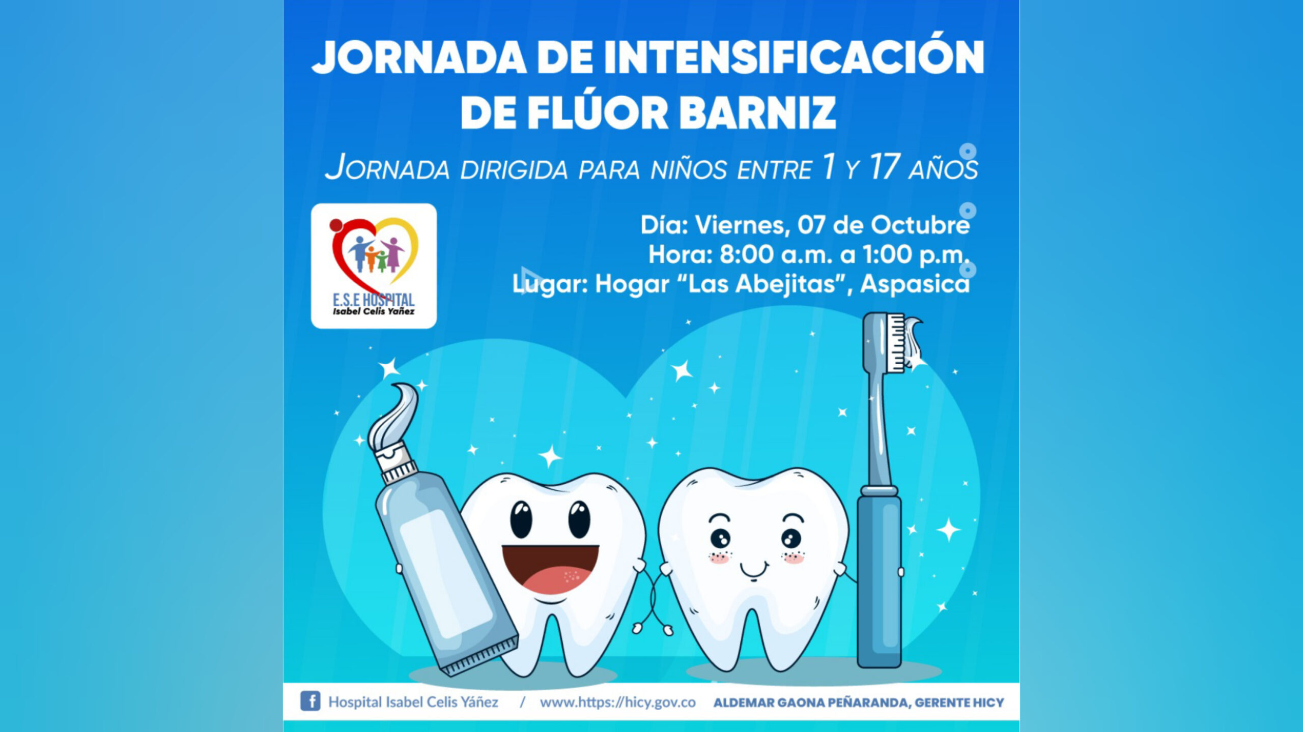 JORNADA DE INTENSIFICACIÓN DE FLÚOR BARNIZ - PORTADA
