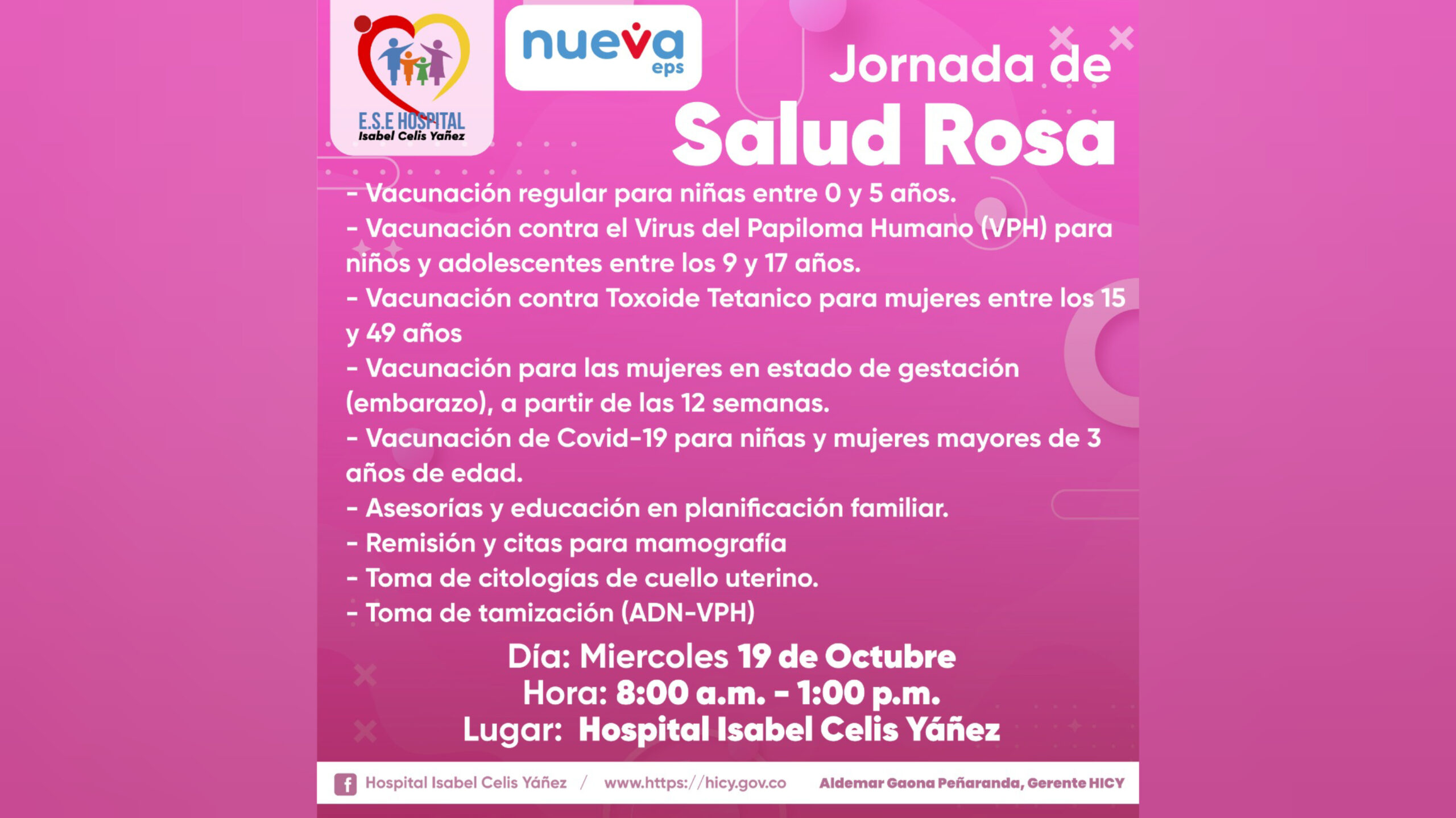 JORNADA DE SALUD ROSA - PORTADA