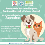JORNADA DE VACUNACIÓN PARA CANINOS Y FELINOS - PORTADA