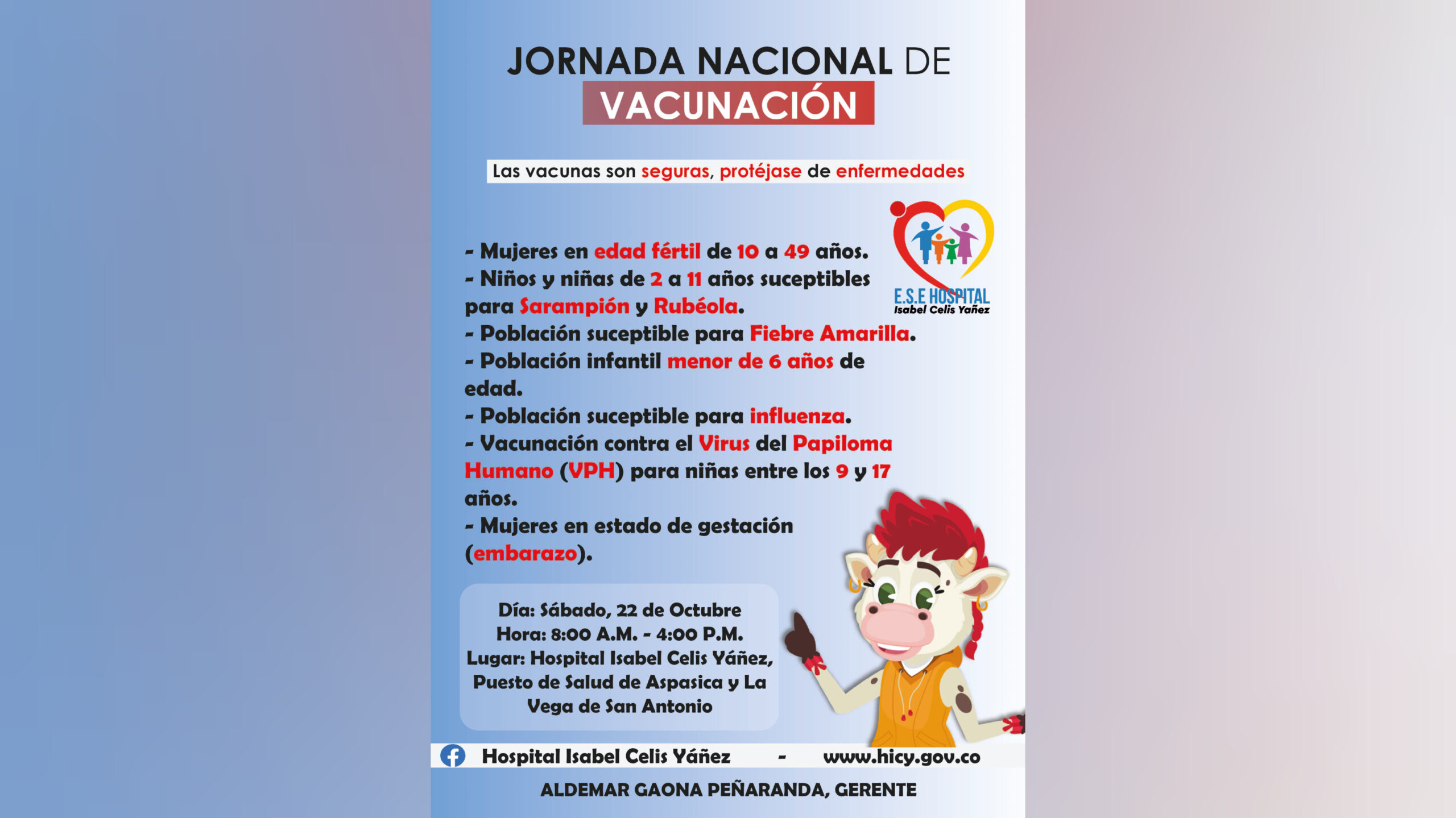 JORNADA NACIONAL DE VACUNACIÓN - PORTADA
