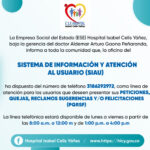 LÍNEA TELEFÓNICA DEL SIAU - PORTADA