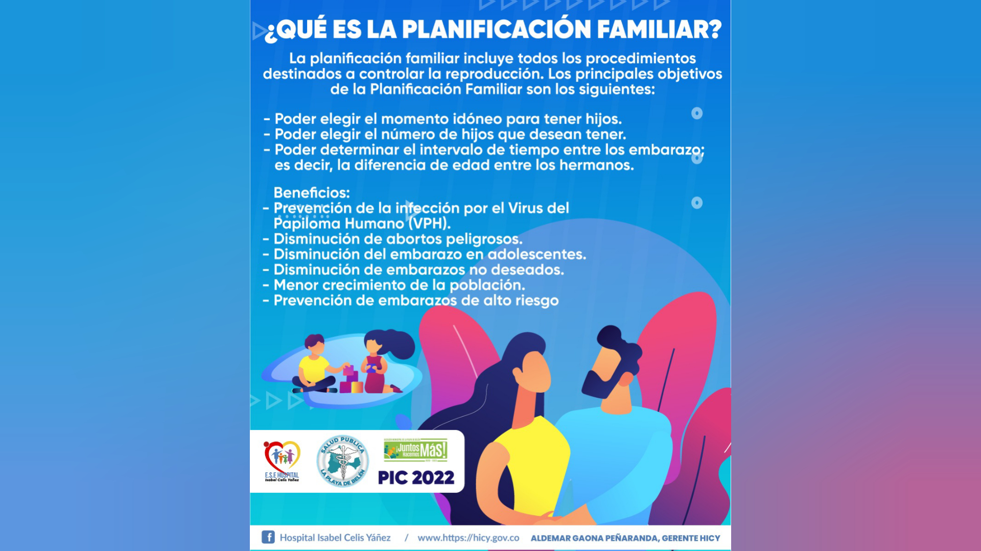 PLANIFICACIÓN FAMILIAR - PORTADA