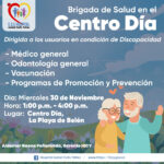 BRIGADA DE SALUD EN EL CENTRO DÍA PARA LOS ADULTOS MAYORES - PORTADA