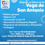 BRIGADA DE SALUD EN EL CORREGIMIENTO LA VEGA DE SAN ANTONIO -PORTADA