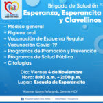 BRIGADA DE SALUD EN ESPERANZA, ESPERANCITA Y CLAVELLINOS - PORTADA