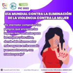 DÍA MUNDIAL CONTRA LA ELIMINACIÓN DE LA VIOLENCIA CONTRA LA MUJER - PORTADA
