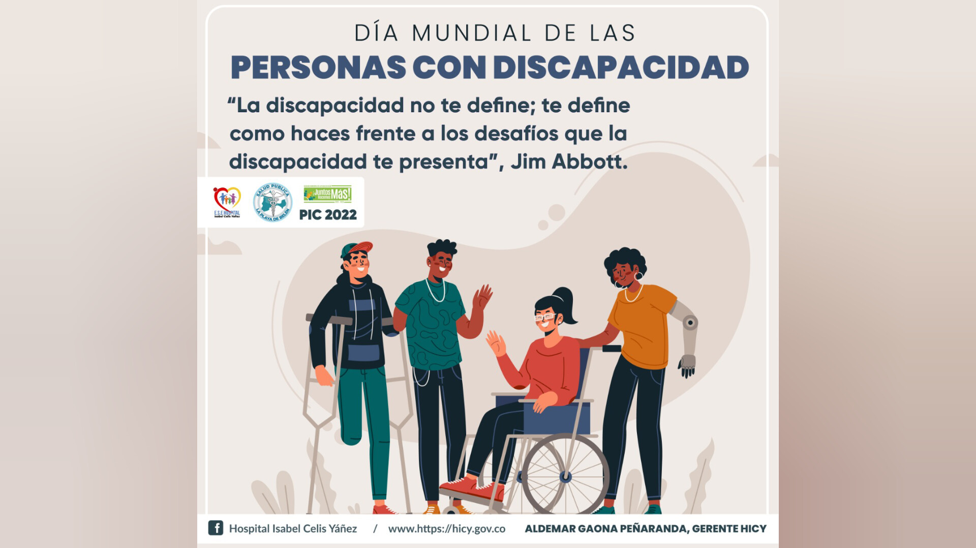 DÍA MUNDIAL DE LAS PERSONAS CON DISCAPACIDAD - PORTADA