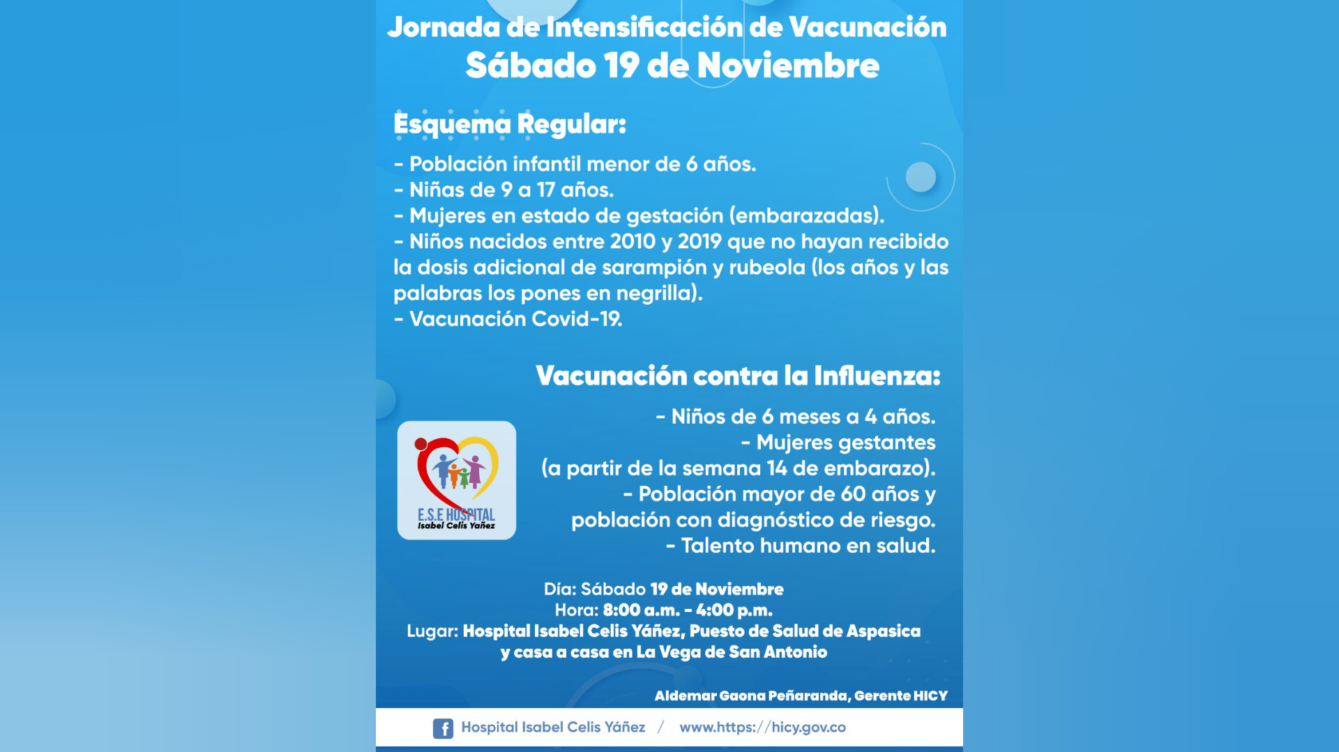 JORNADA DE VACUNACIÓN Y DE INTENSIFICACIÓN DE ESQUEMAS - PORTADA