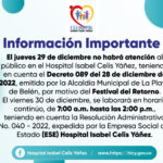 DÍA CÍVICO POR EL FESTIVAL DEL RETORNO - PORTADA