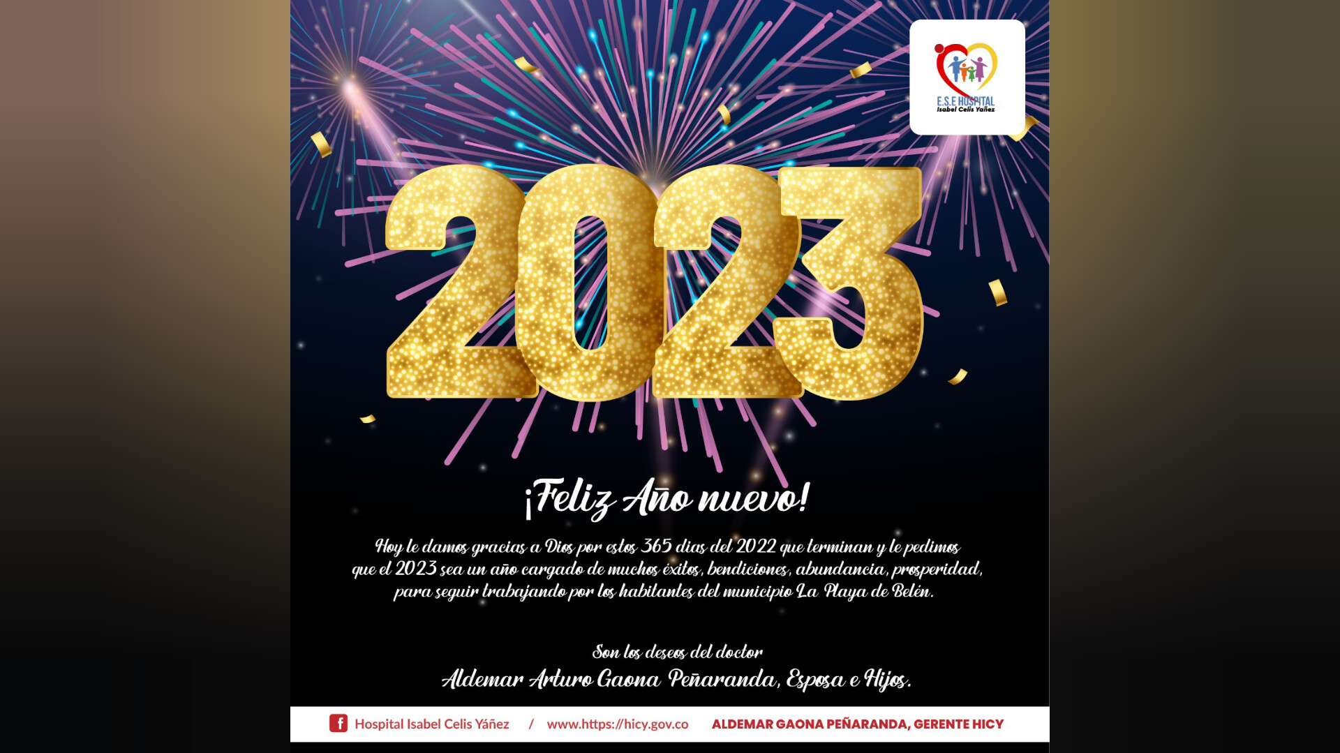 FELIZ AÑO - PORTADA