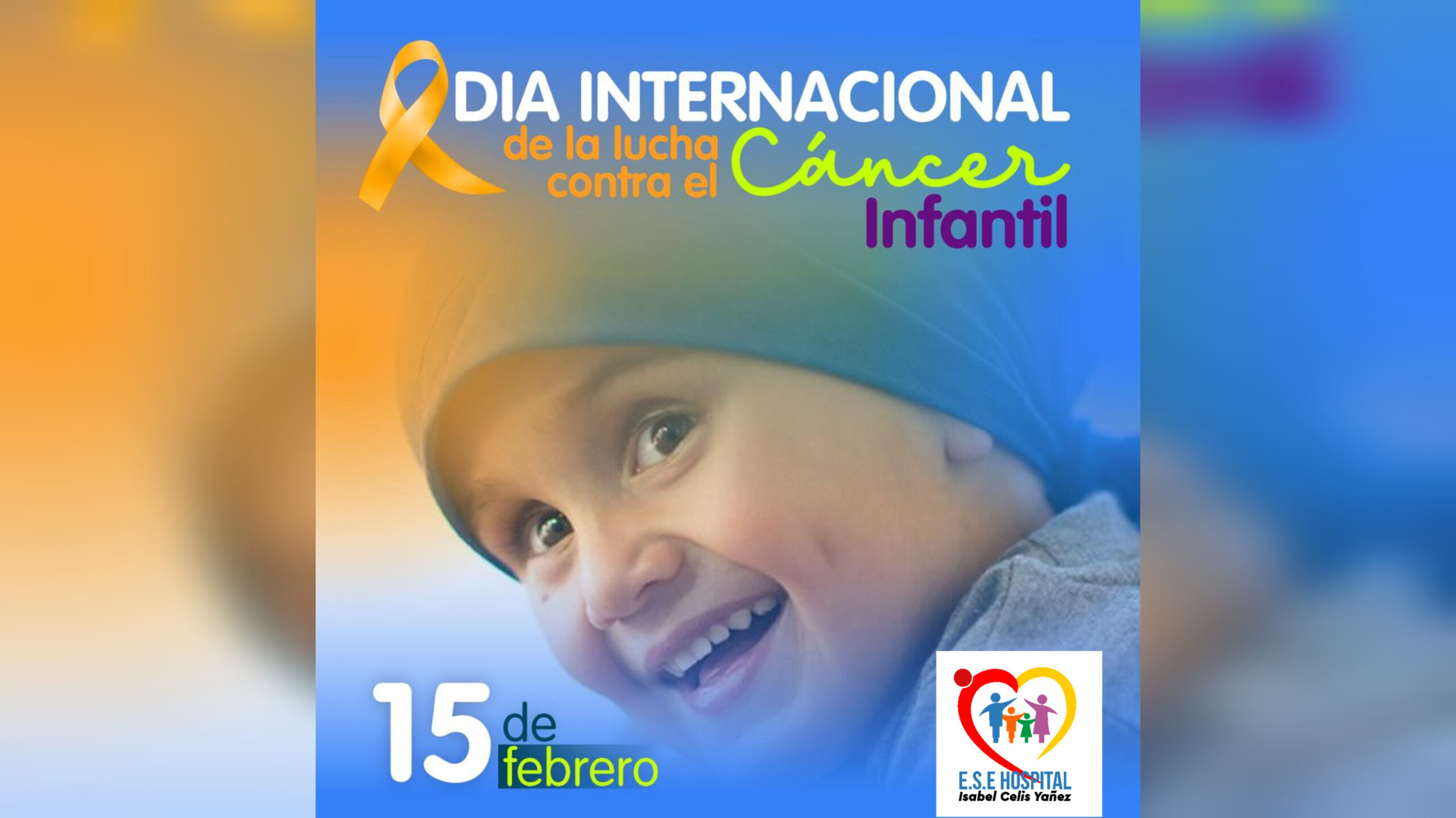 DÍA INTERNACIONAL DE LA LUCHA CONTRA EL CÁNCER INFANTIL - PORTADA