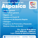 JORNADA DE SALUD EN EL CORREGIMIENTO DE ASPASICA - PORTADA