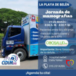 JORNADA DE TOMA DE MAMOGRAFÍAS EN LA PLAYA DE BELÉN - PORTADA