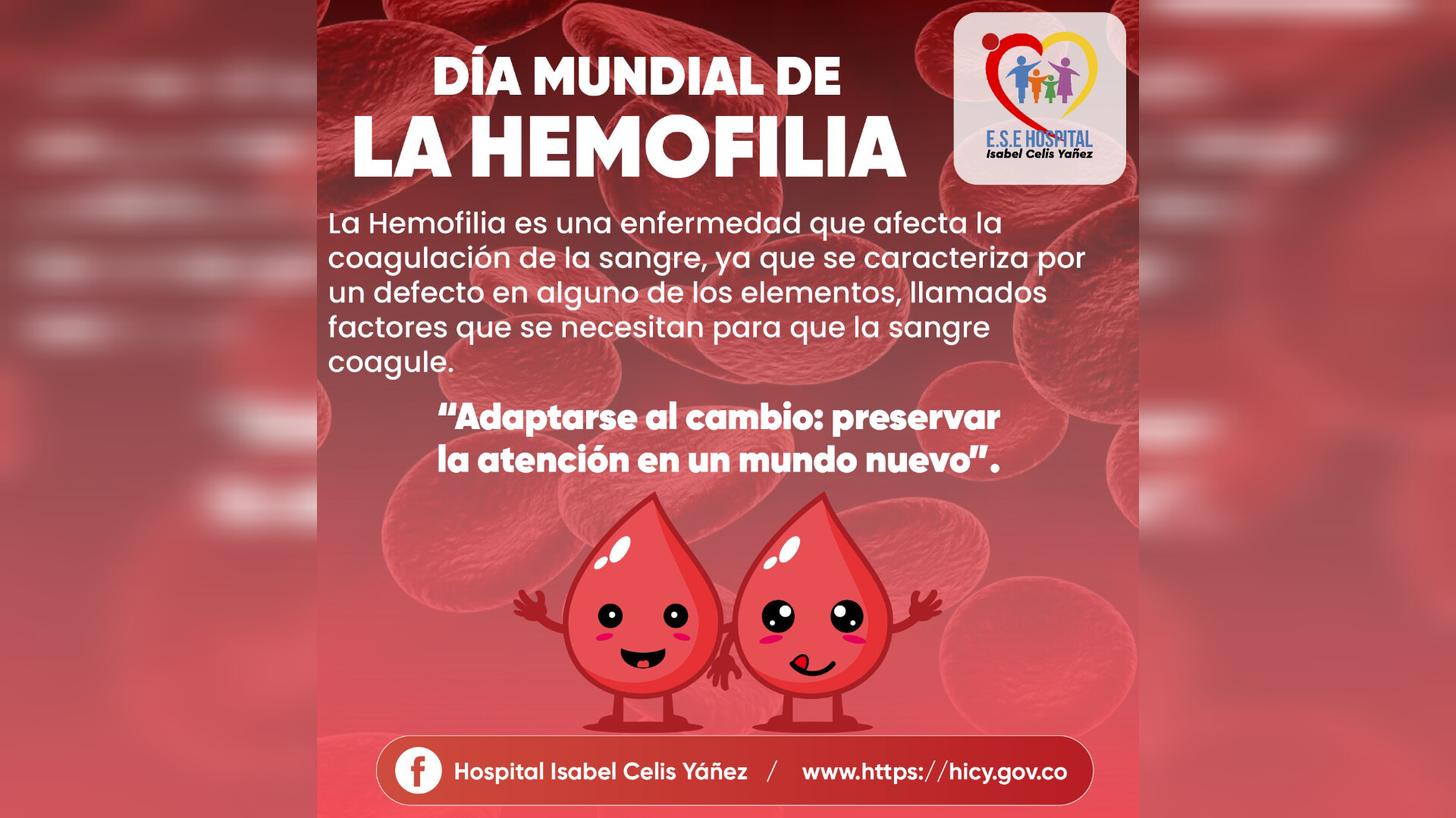 DÍA MUNDIAL DE LA HEMOFILIA - PORTADA