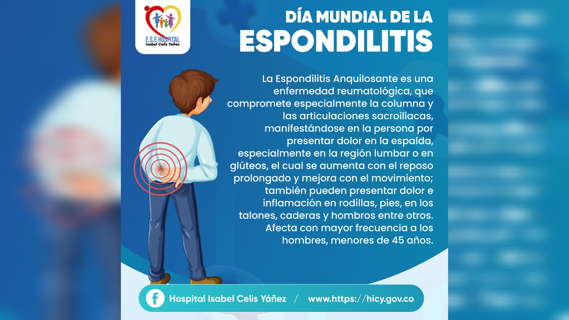 DÍA MUNDIAL DE LA ESPONDILITIS - PORTADA