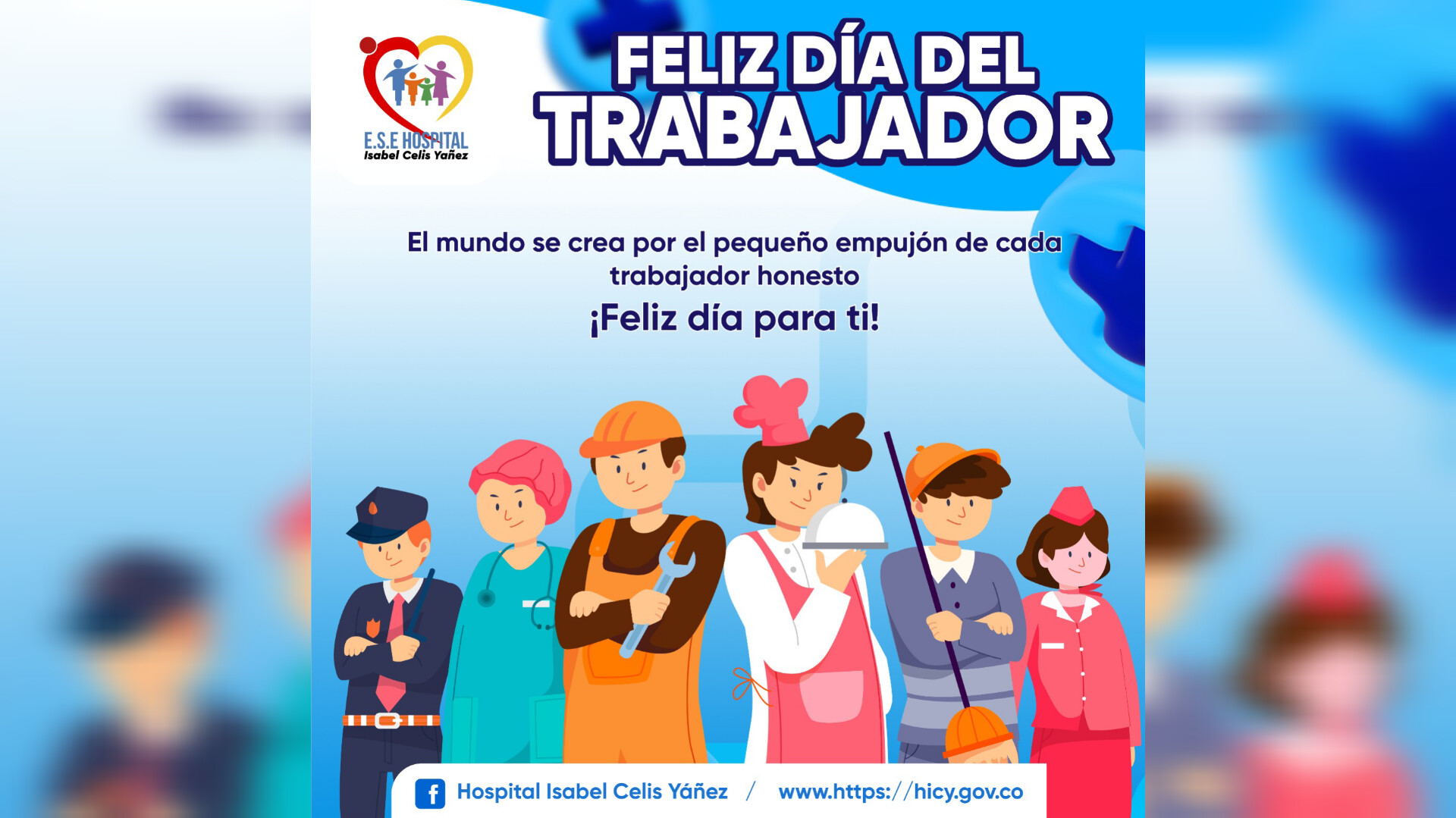 FELIZ DÍA DEL TRABAJADOR - PORTADA