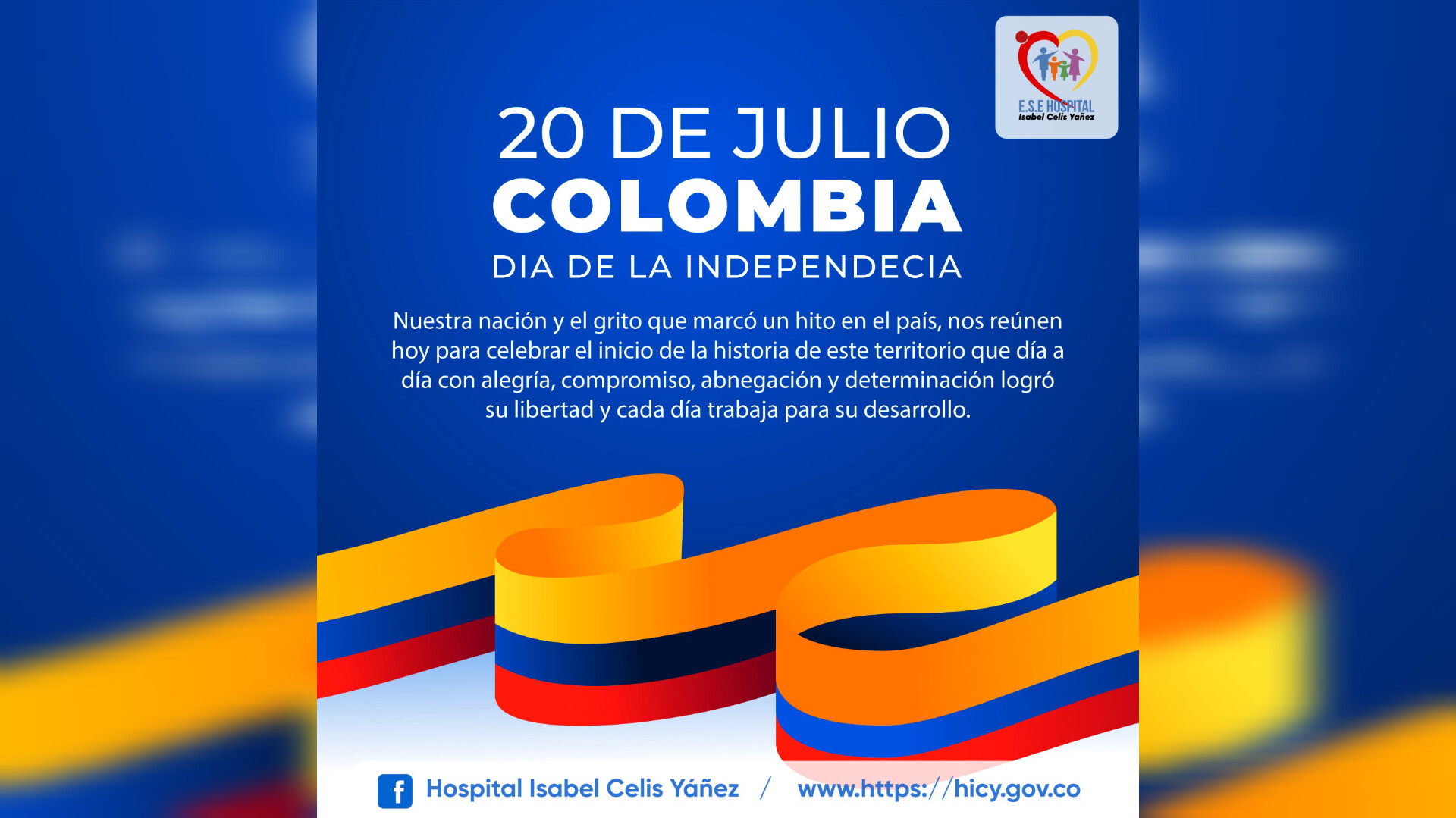 DÍA DE LA INDEPENDENCIA DE COLOMBIA (20 DE JULIO) - PORTADA