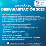 CAMPAÑA DE DESPARASITACIÓN 2023 - PORTADA
