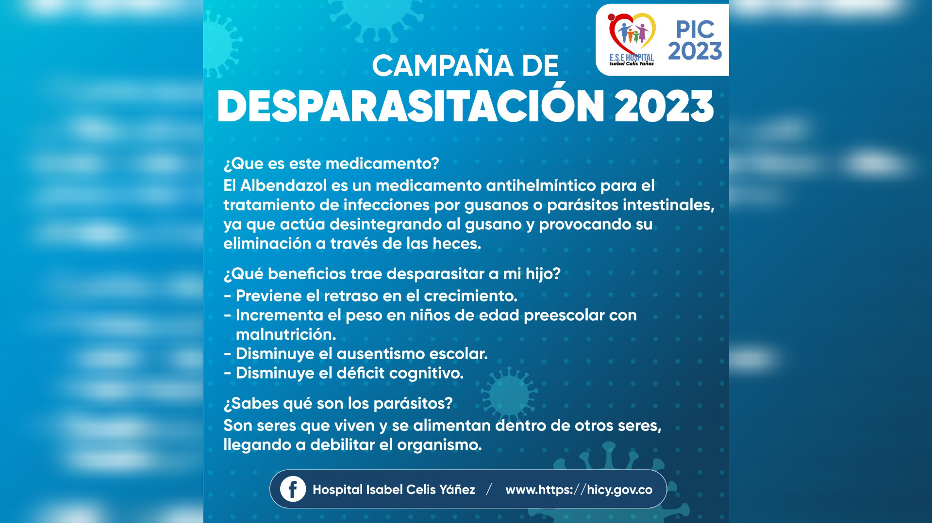 CAMPAÑA DE DESPARASITACIÓN 2023 - PORTADA