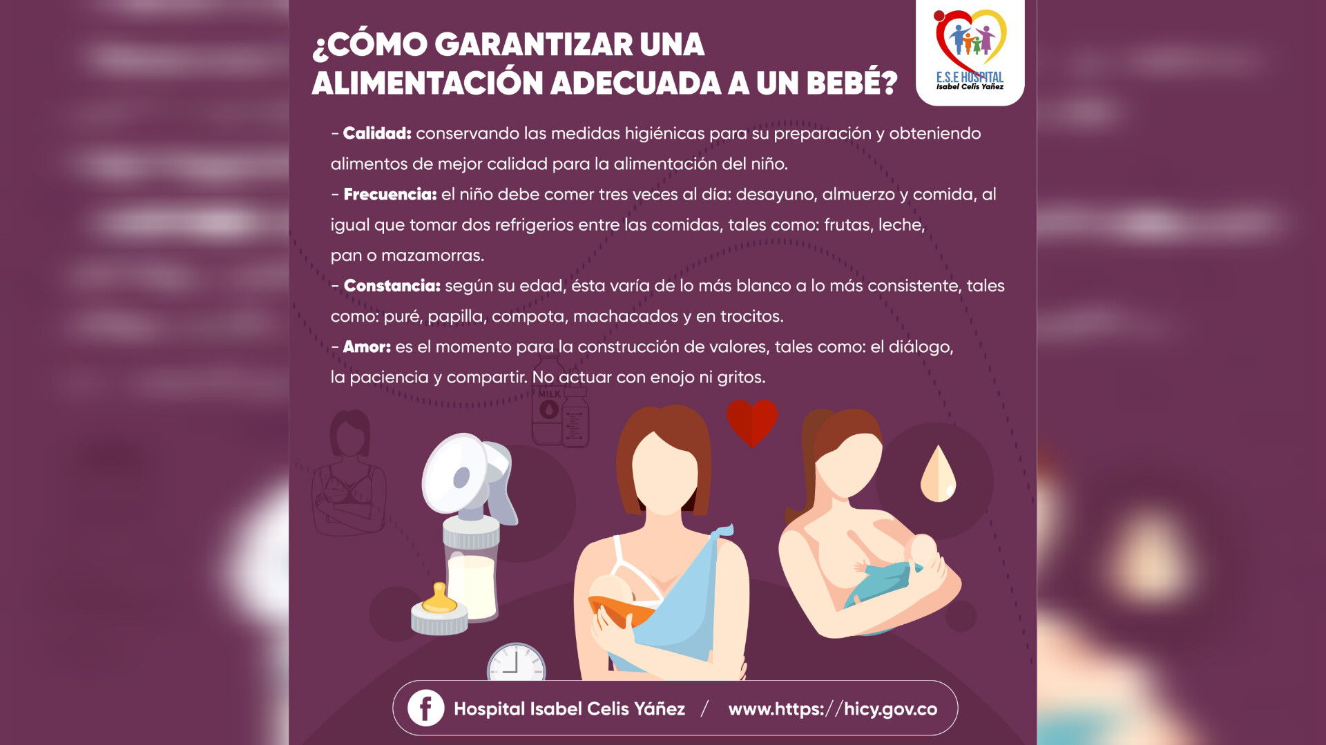 CÓMO GARANTIZAR UNA ALIMENTACIÓN ADECUADA A UN BEBÉ - PORTADA
