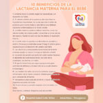 CONOZCA LOS 10 BENEFICIOS DE LA LACTANCIA MATERNA PARA EL BEBÉ - PORTADA