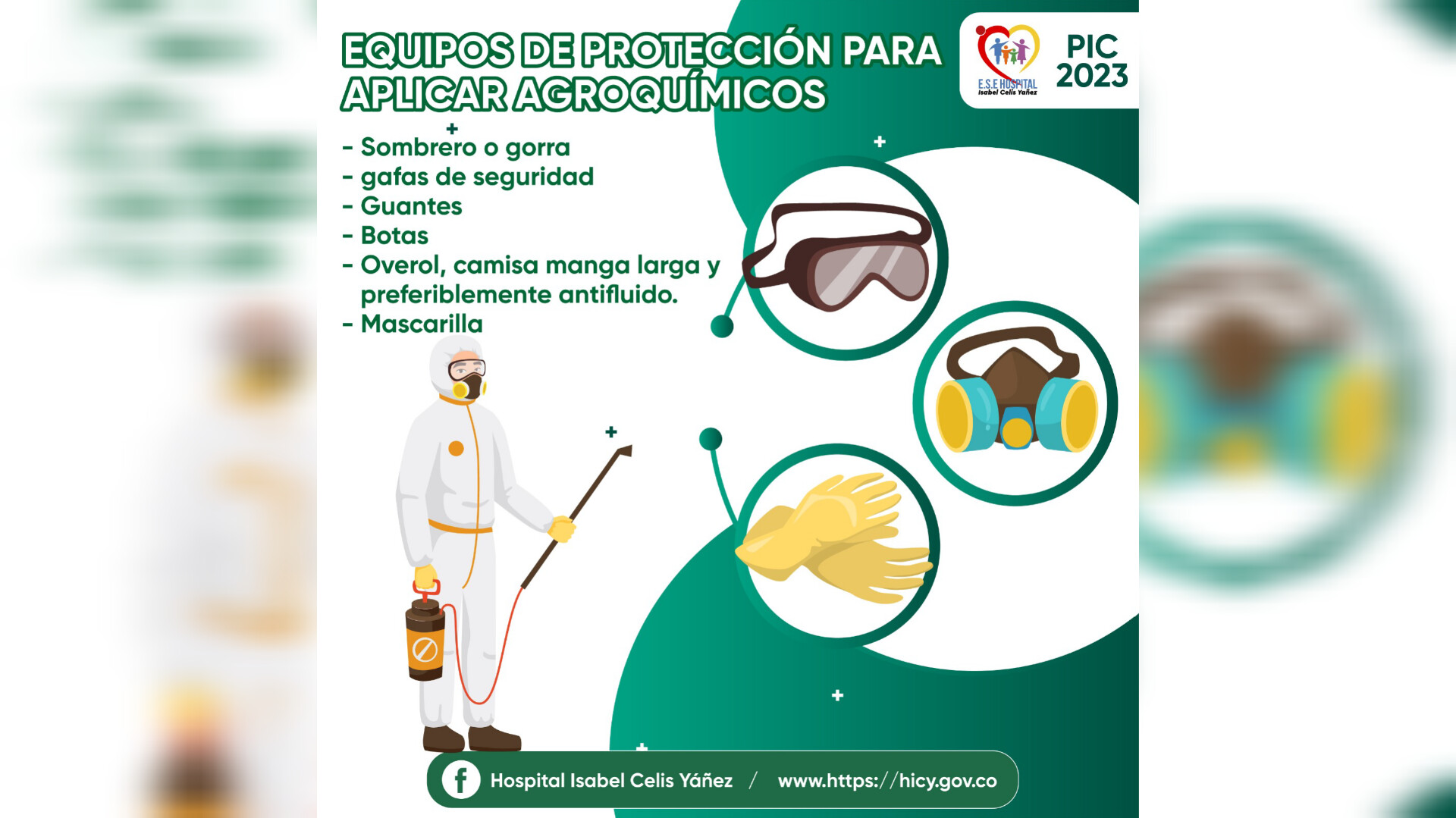 CONOZCA LOS EQUIPOS DE PROTECCIÓN QUE DEBE UTILIZAR AL MOMENTO DE APLICAR AGROQUÍMICOS - PORTADA