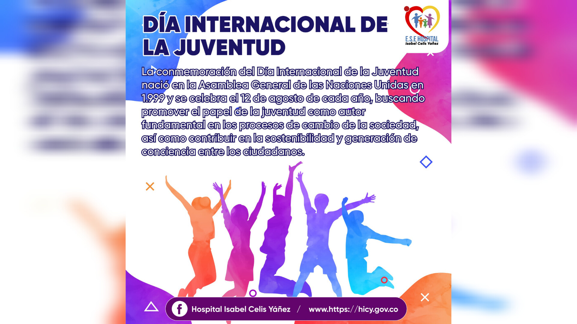 DÍA INTERNACIONAL DE LA JUVENTUD - PORTADA