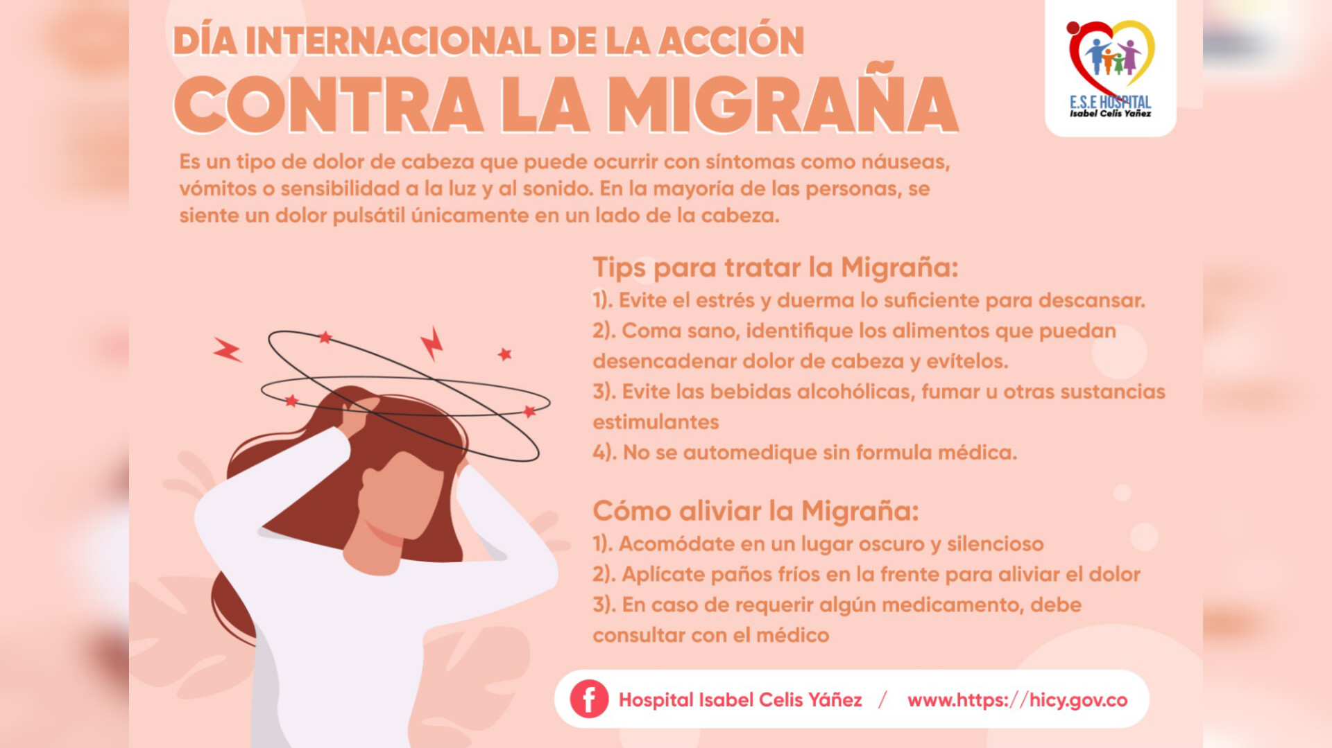 DÍA INTERNACIONAL DE LA ACCIÓN CONTRA LA MIGRAÑA - PORTADA