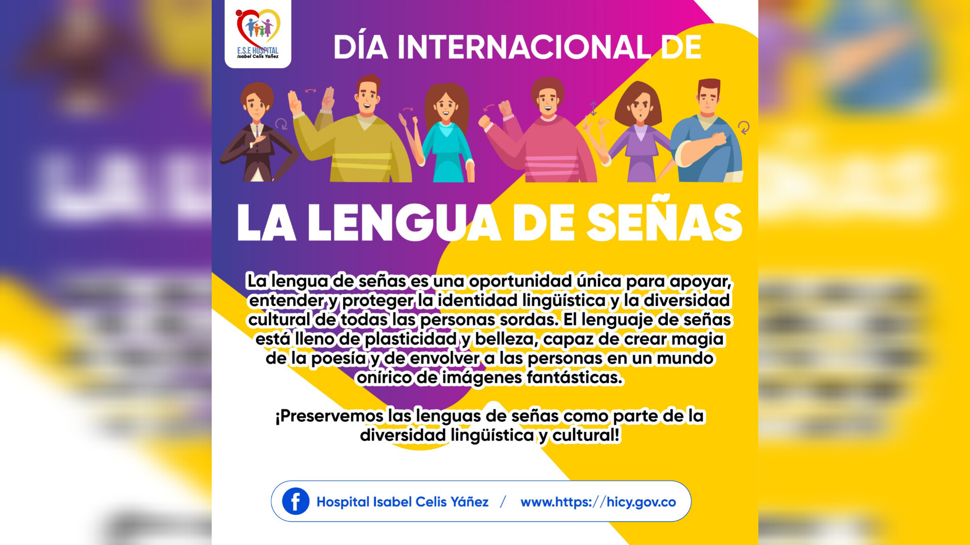 DÍA INTERNACIONAL DE LA LENGUA DE SEÑAS - PORTADA