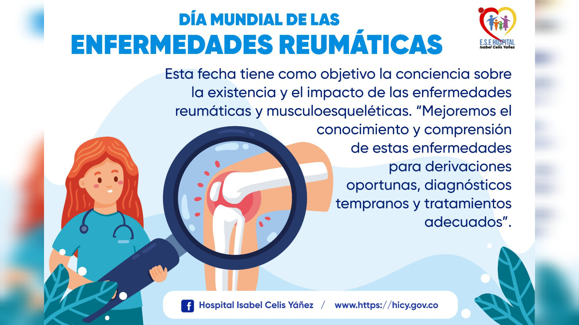 DÍA MUNDIAL DE LAS ENFERMEDADES REUMÁTICAS - PORTADA