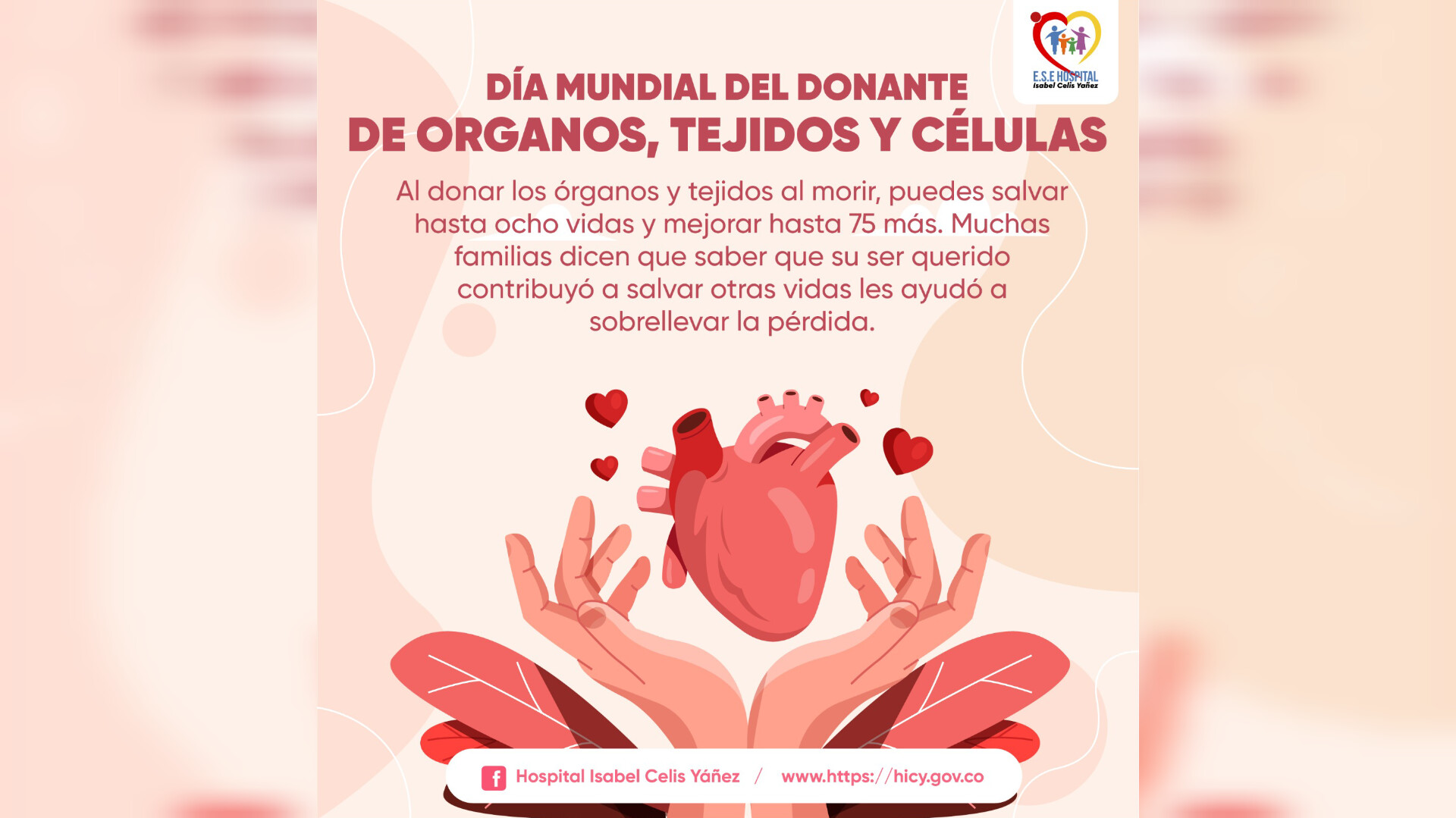 DÍA MUNDIAL DEL DONANTE DE ÓRGANOS, TEJIDOS Y CÉLULAS - PORTADA