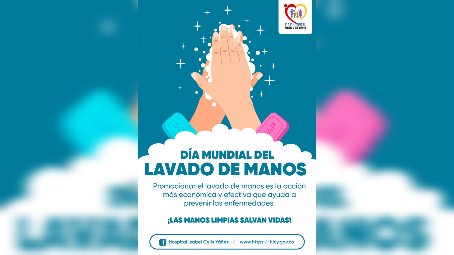DÍA MUNDIAL DEL LAVADO DE MANOS - PORTADA