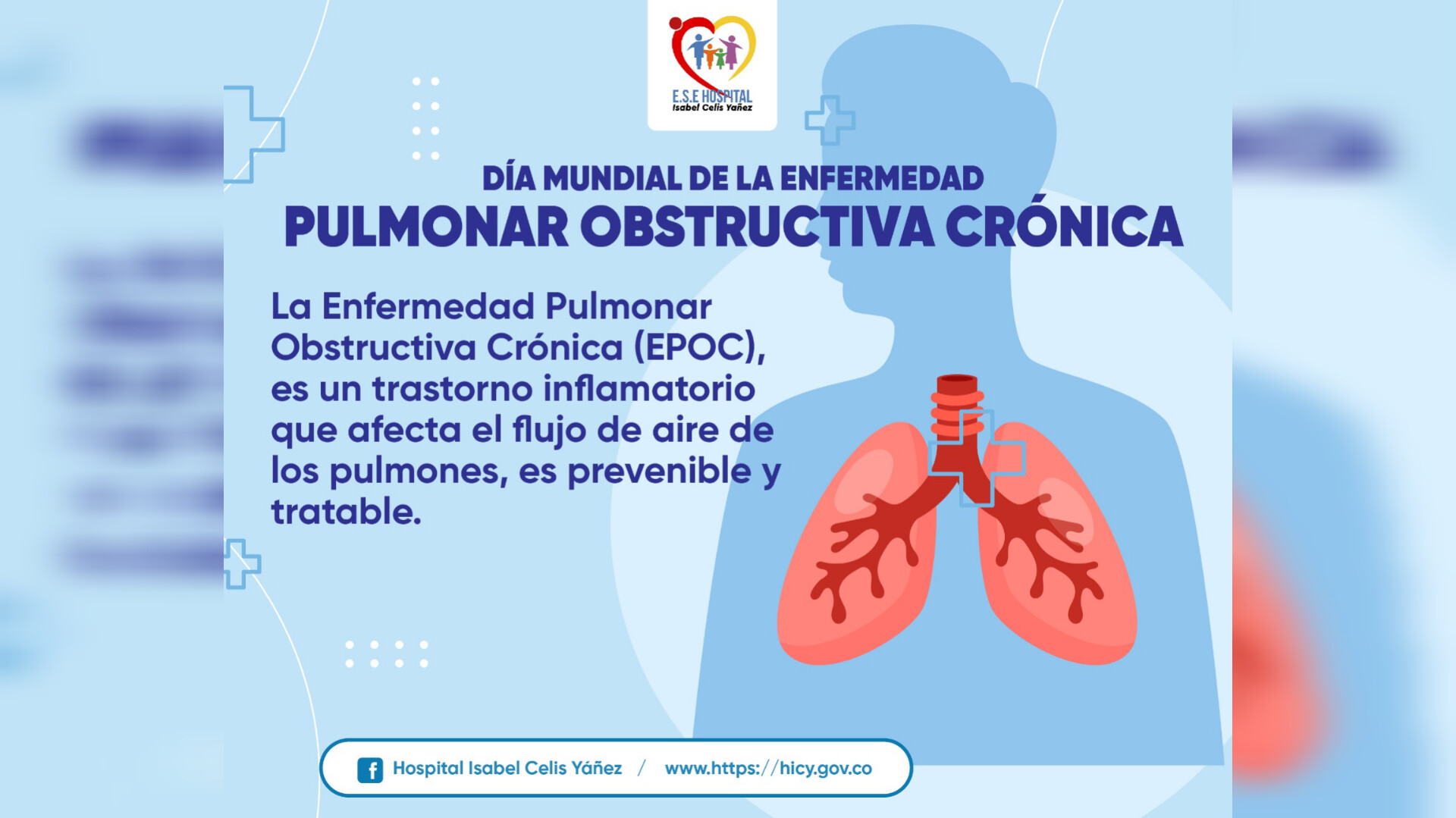 DÍA MUNDIAL DE LA ENFERMEDAD PULMONAR OBSTRUCTIVA CRÓNICA (EPOC) - PORTADA