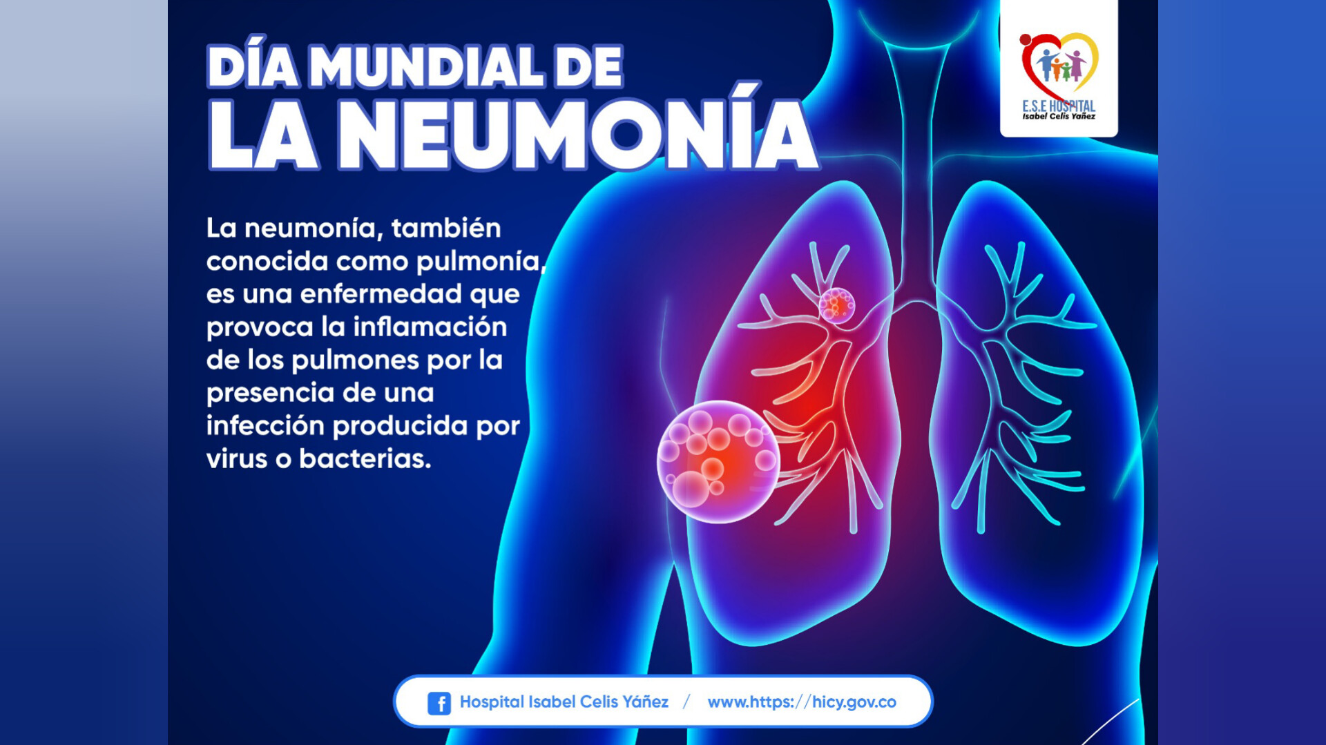 DÍA MUNDIAL DE LA NEUMONÍA - PORTADA