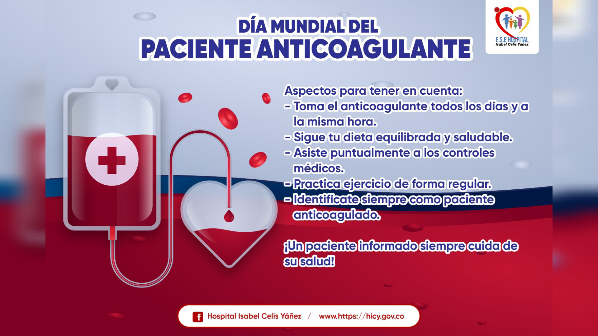 DÍA MUNDIAL DEL PACIENTE ANTICOAGULANTE - PORTADA