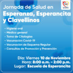 HOSPITAL ISABEL CELIS YÁÑEZ REALIZARÁ UNA JORNADA DE SALUD ESTE VIERNES 10 DE NOVIEMBRE EN LAS VEREDAS ESPERANZA, ESPERANCITA Y CLAVELLINOS - PORTADA