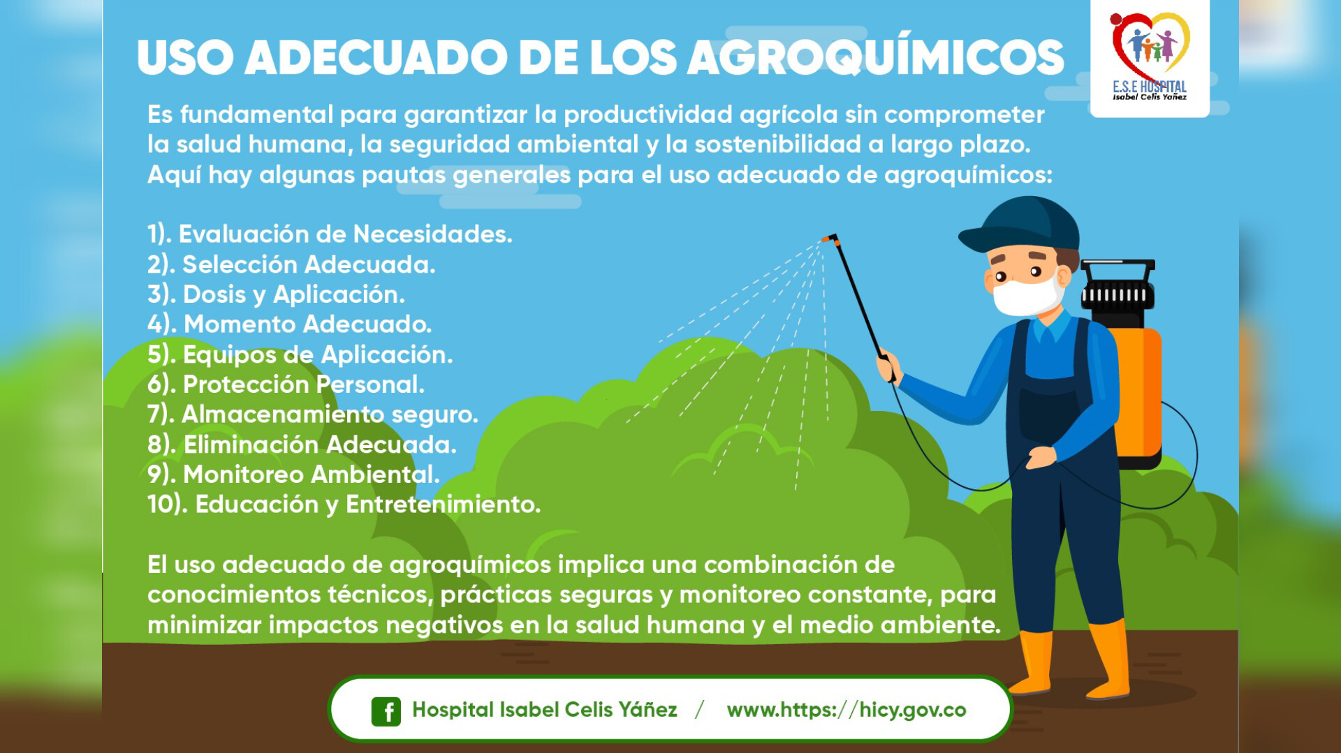 USO ADECUADO DE LOS AGROQUÍMICOS - PORTADA