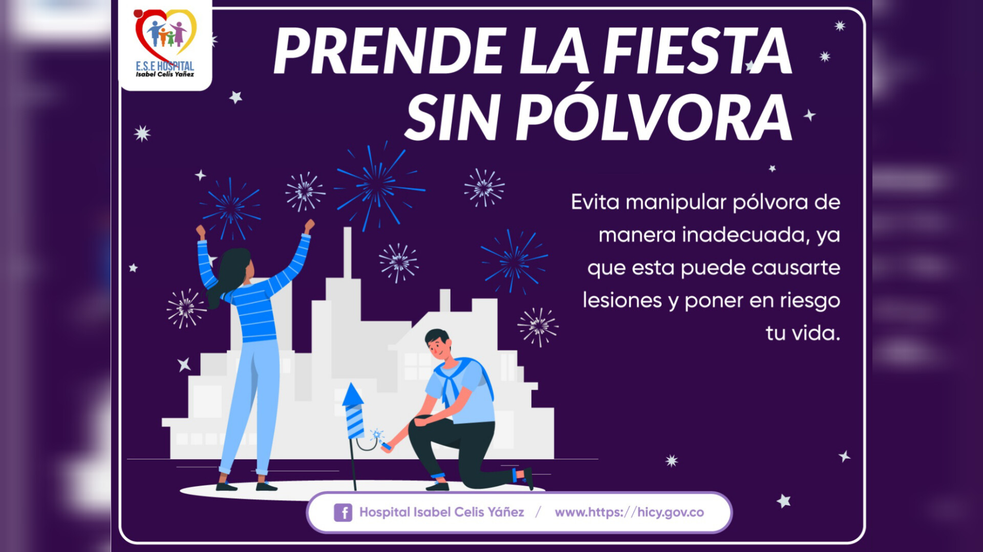 PRENDE LA FIESTA SIN PÓLVORA - PORTADA